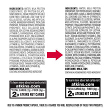 Atkins 15g Keto Protein Shake, Strawberry  11 fl. oz. 15 pk.