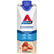 Atkins 15g Keto Protein Shake, Strawberry  11 fl. oz. 15 pk.