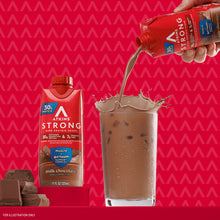 Batido proteico Atkins sabor chocolate con leche, 15 g de proteína, 15 unidades/311 ml.