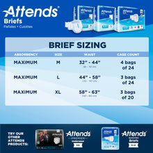 AttendsAdultIncontinenceBriefMHeavyAbsorbencyContoured_DDA20_HeavytoSevere_24Ct5 - Brands For Less USA