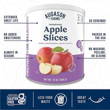AugasonFarmsDehydratedAppleSlicesCan_12oz.2 - Brands For Less USA