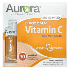 AuroraNutrascience_Micro-Pack_LiposomalVitaminC_30Packets_0.24floz_7ml_Each - Brands For Less USA