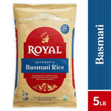 Auténtico arroz basmati blanco indio añejado naturalmente, de grano largo, sin gluten - 2,25 kg 