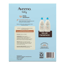 Aveeno Baby Daily Moisture Lotion with Pump, 24hr Protection, 18 fl. oz., 2 pk.