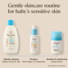 Aveeno Baby Daily Moisture Face Cream for Sensitive Skin, 1.5 oz