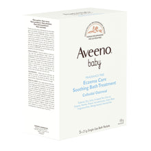 Aveeno Baby Eczema Therapy Soothing Bath Treatment, Oatmeal, 5 Count