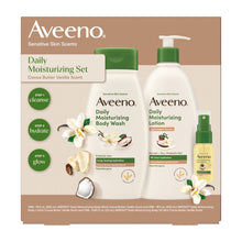 Aveeno Sensitive Skin Scents Daily Moisturizing Set, Body Wash, Body Lotion & Body Oil Mist, 3 pk.