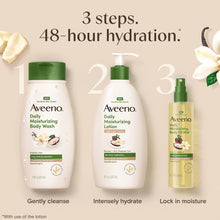 Aveeno Sensitive Skin Scents Daily Moisturizing Set, Body Wash, Body Lotion & Body Oil Mist, 3 pk.
