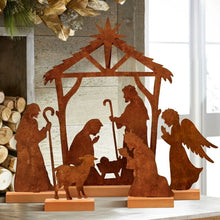 Ayieyill Christmas Tabletop Decorations Indoor 5pcs Nativity Scene Christmas Decor Xmas Decoration