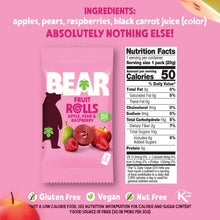 BEAR Fruit Rolls Variety Pack, 0.7 oz., 22 pk.