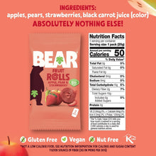 BEAR Fruit Rolls Variety Pack, 0.7 oz., 22 pk.