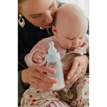 BIBS Baby Bottles with Slow Flow Silicone Nipple, Ivory, 5 oz, 2 pack