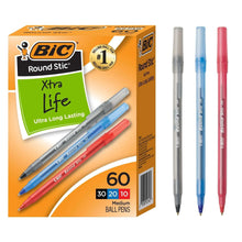 BICRoundSticXtraLifeBallpointPen-MediumPoint1-0mm-60Pack-_1 - Brands For Less USA