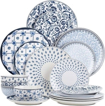 BTaT- Dinnerware Sets for 4, 12 pcs, Ceramic Dinnerware Sets - Brands For Less USA
