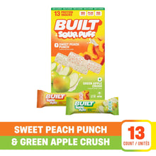 BUILT Puff Sour Puff Protein Bars, Variety Pack, 13 ct.