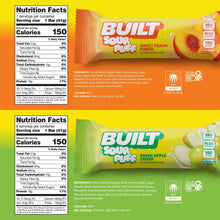 BUILT Puff Sour Puff Protein Bars, Variety Pack, 13 ct.