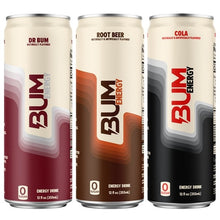 BUM Energy Drink, Variety Pack, 12 fl oz, 18-count
