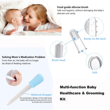 BUSATIA10in1BabyHealthcareandGroomingKit_SafetyNewbornNurseryCareSet_withHairBrushComb_NailClipper_Thermometer_PacifierClip_NasalAspiratorforNewbornInfantBaby2 - Brands For Less USA