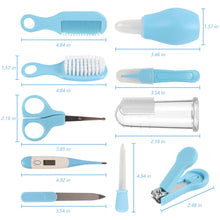 BUSATIA10in1BabyHealthcareandGroomingKit_SafetyNewbornNurseryCareSet_withHairBrushComb_NailClipper_Thermometer_PacifierClip_NasalAspiratorforNewbornInfantBaby3 - Brands For Less USA