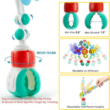 BUTOMKY Adjustable Baby Stroller Arch Toy - Sensory/Musical Activity Toys for Car Seat, Bassinet, Crib & Bouncer, Suitable for Infants 0-18 Months Boys & Girls