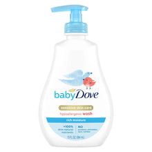 Baby Dove Rich Moisture Hypoallergnic Wash Newborn Sensitive Skin, 13 oz - Brands For Less USA