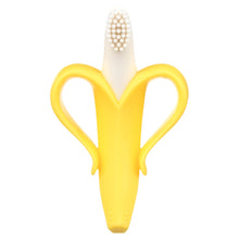 Baby Banana The Original Teether-Toothbrush, Infant to Toddler, Butter-Soft Bristles for Gums and Teeth, Bendable Food Grade Silicone, Family-Owned Business Since 2009, 11 Million+ Sold