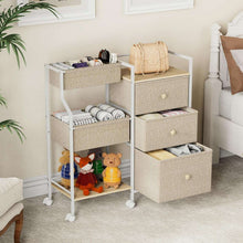 BabyDiaperOrganizerandStorageCart-3TierswithDividersandDrawersforNursery-Bedroom-ChangingTablean_3960_6 - Brands For Less USA