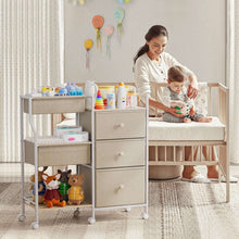 BabyDiaperOrganizerandStorageCart-3TierswithDividersandDrawersforNursery-Bedroom-ChangingTablean_8692_5 - Brands For Less USA