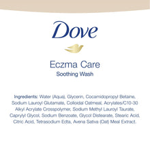 Baby Dove Derma Care Soothing Wash Skin Care with Colloidal Oatmeal for Eczema prone skin, 13 oz