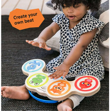 Baby Einstein Magic Touch Drums Wooden Musical Baby Toy, Unisex, Ages 6 months+