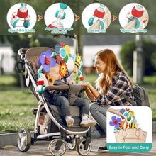 Baby Mobile Toys with Sensory Play, Activity Baby Stroller Arch Toys, Adjustable Crib Mobile for Bassinet, Travel Car Seat Toys for Toddler Boy Girl Newborn 0-24 Months