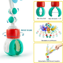 Baby Mobile Toys with Sensory Play, Activity Baby Stroller Arch Toys, Adjustable Crib Mobile for Bassinet, Travel Car Seat Toys for Toddler Boy Girl Newborn 0-24 Months