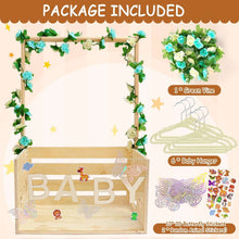 BabyShowerCrateClosetwithAcrylicClearFrontPanel-WoodShowerBasketwithHandle-PerfectStorageCratefo_5273_7 - Brands For Less USA