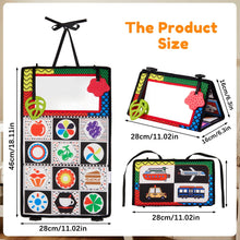 Baby Tummy Time Mirror Toys, Infant Toys Newborn Toys 0-6 Months, Black and White High Contrast Toys with Teethers for Babies 0 3 6 9 Months