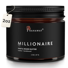 BahawatHair_BeardButter_Natural_OrganicLeave-inConditioner-Leather_Sandalwood2oz7 - Brands For Less USA