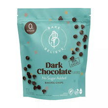BakeBelieveDarkChocolateFlavoredNoSugarAddedBakingChips_ResealableBag_32oz. - Brands For Less USA