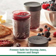 Ball 6-Pack Leakproof Plastic Mason Jar Lids - Wide Mouth, One-Piece Reusable Wide Mouth Canning Jar Lids for Meal Prep and Freezer Storage, Fits Ball Wide Mouth Mason Jars - Brands For Less USA