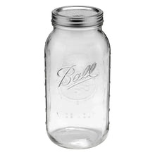 Ball Wide Mouth Half-Gallon 64-oz. Glass Mason Jar with Lid and Band - Brands For Less USA