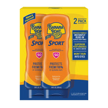 Loción solar Banana Boat Sport Ultra SPF50, 295 ml (10 onzas líquidas), paquete de 2