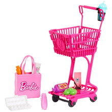 Barbie World Grocery Shopping Toy Set with 11 Doll Accessories