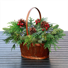 Bark Basket Centerpiece