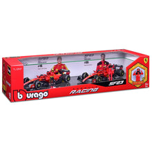 Bburago Formula One Racing 1:24 Race Cars with Driver Figures, 2 pk.
