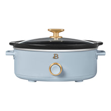 Beautiful 2.5 Qt Dip and Serve Manual Slow Cooker, Cornflower Blue by Drew Barrymore