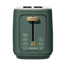 Beautiful 2 Slice Toaster with Touch-Activated Display, Thyme Green by Drew Barrymore