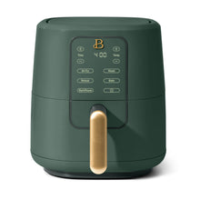 Beautiful 3 Qt Air Fryer with TurboCrisp Technology, EverGood Ceramic Nonstick Coating, Thyme Green by Drew Barrymore
