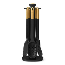 Beautiful-6-Piece-Silicone-Kitchen-Utensil-Tool-Set-with-Rotating-Rack-Black-Sesame-by-Drew-Barrymore_77d2bf1c-a56f-42aa-9d6b-e7ebed1f71bc.7d5571a5351800b87dcf76b674657b60 - Brands For Less USA