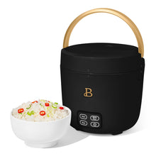 Beautiful 3-Cup Cooked, 1-Cup Uncooked Portable Rice and Soup Cooker with EverGood Ceramic Nonstick Coating,by Drew Barrymore