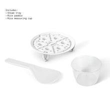 Beautiful 6-Cup Cooked, 3-Cup Uncooked Digital Electric Rice and Grain Cooker with Glass Lid and EverGood Ceramic Nonstick Coating by Drew Barrymore