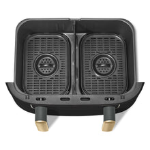 Beautiful 9 Qt TriZone Dual Basket Air Fryer, EverGood Ceramic Nonstick Coating, by Drew Barrymore