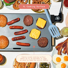 Beautiful XL Electric Griddle 12" x 22" with EverGood Ceramic Nonstick Coating, by Drew Barrymore